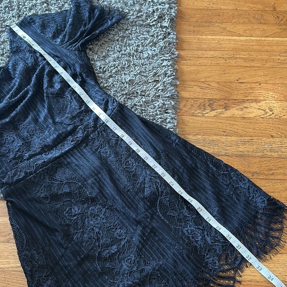 For Love and Lemona San Marcos Lace Black Mini Dress Size Small - Picture 8 of 14